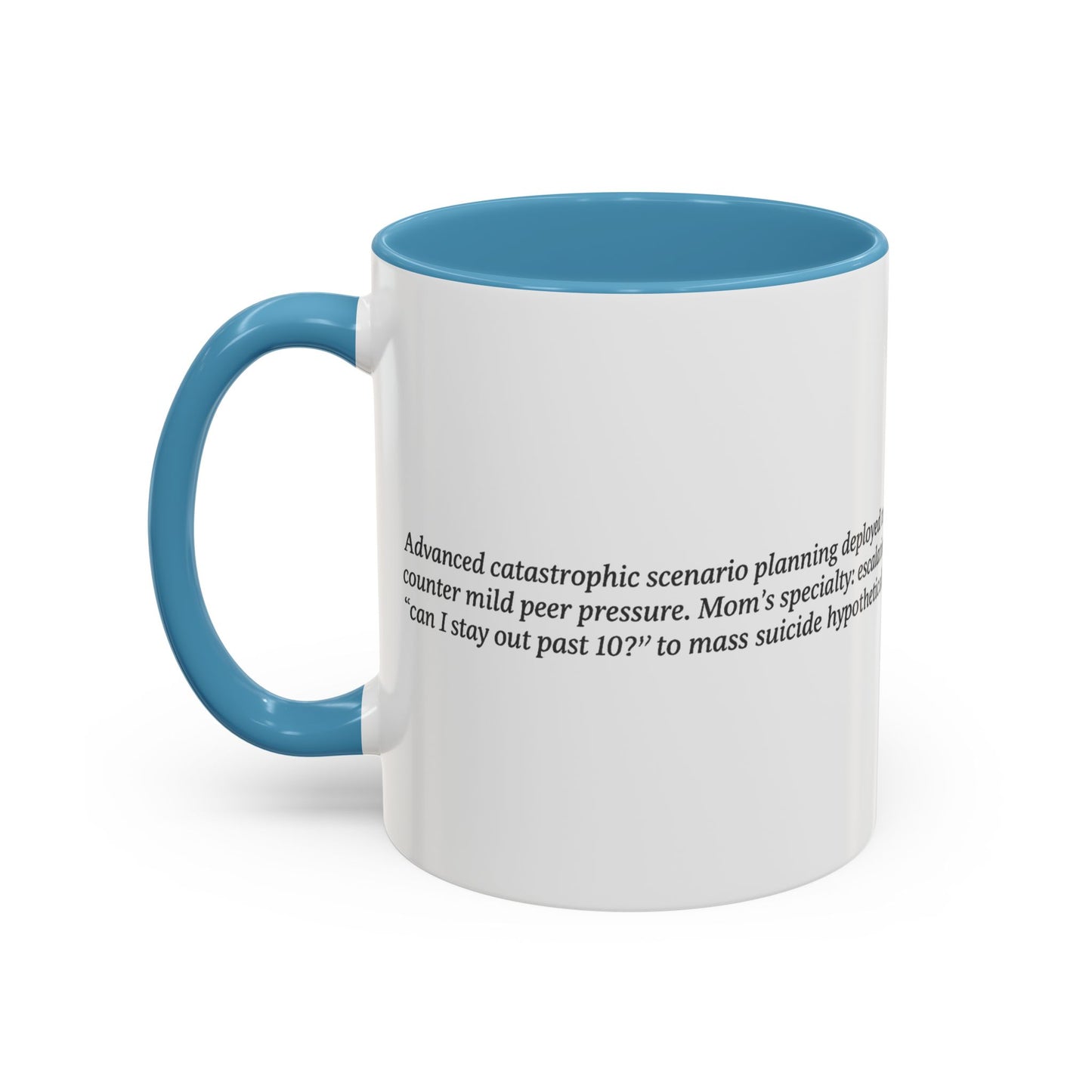 If Everyone Jumped Off a Bridge - Mom's Risk Assessment Coffee Mug