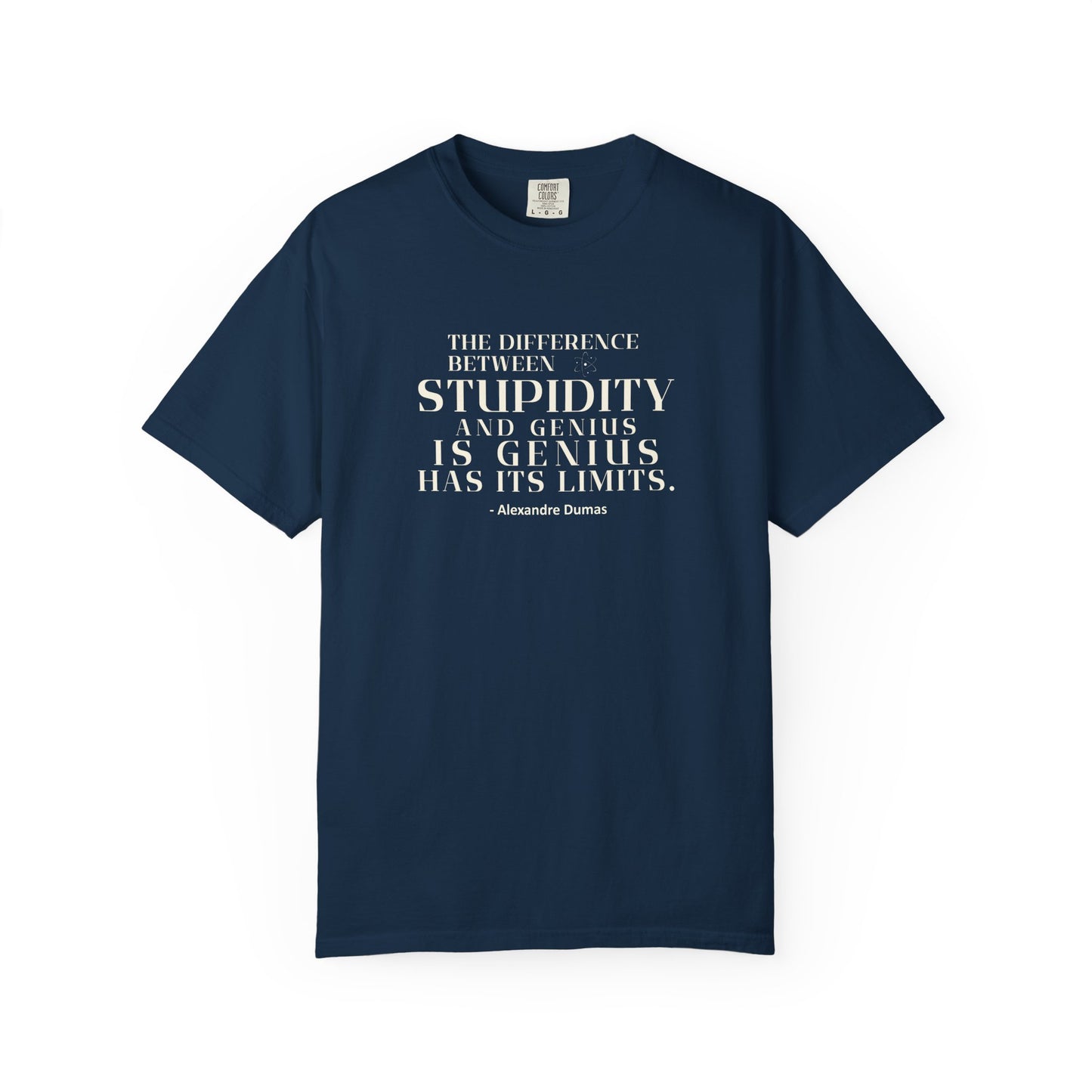 T-Shirt with Alexandre Dumas Quote