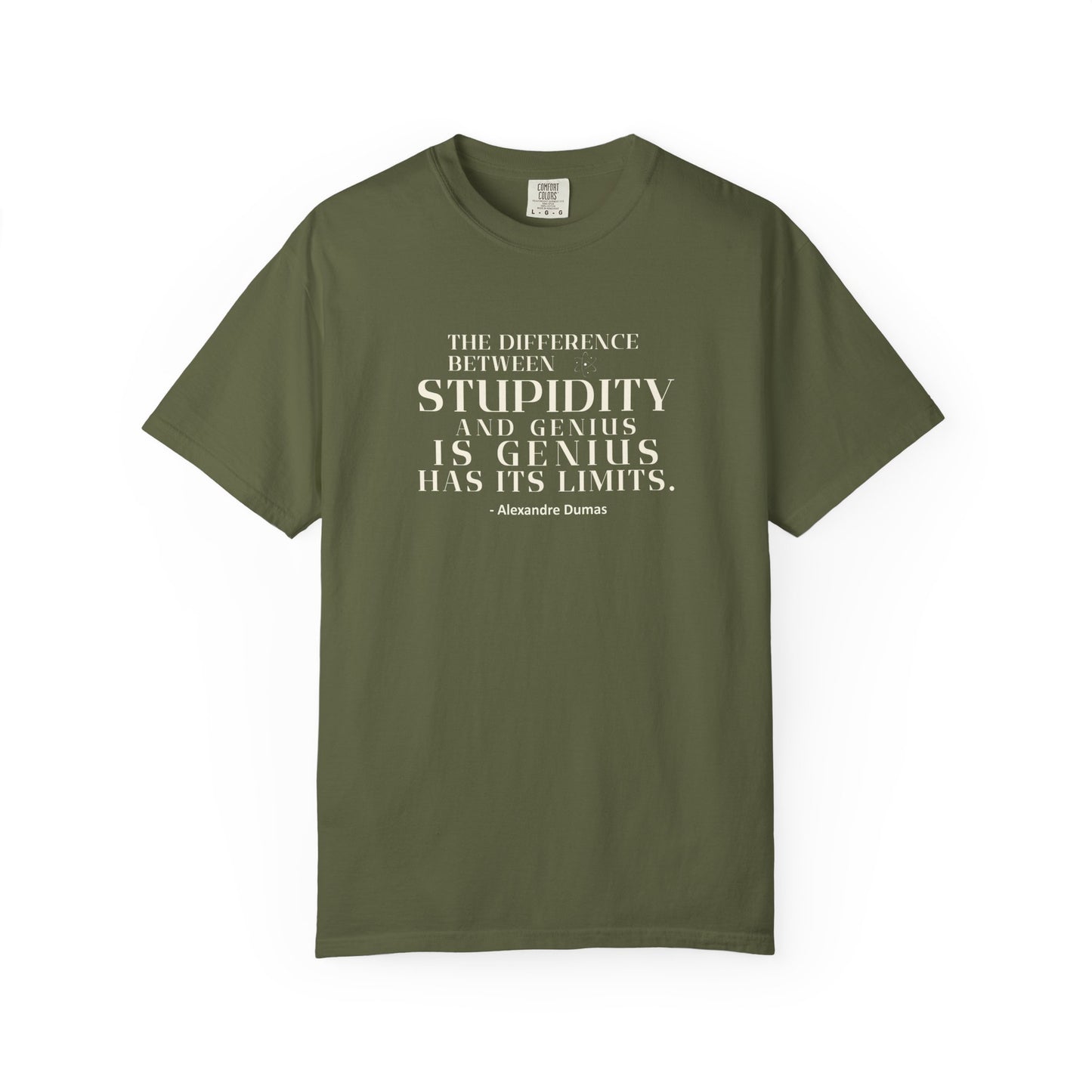 T-Shirt with Alexandre Dumas Quote