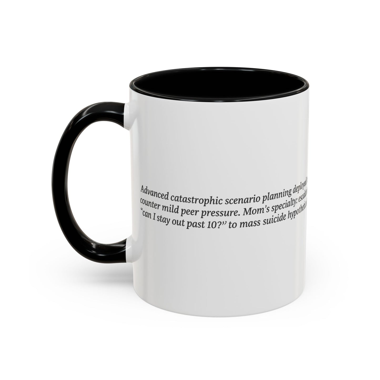 If Everyone Jumped Off a Bridge - Mom's Risk Assessment Coffee Mug