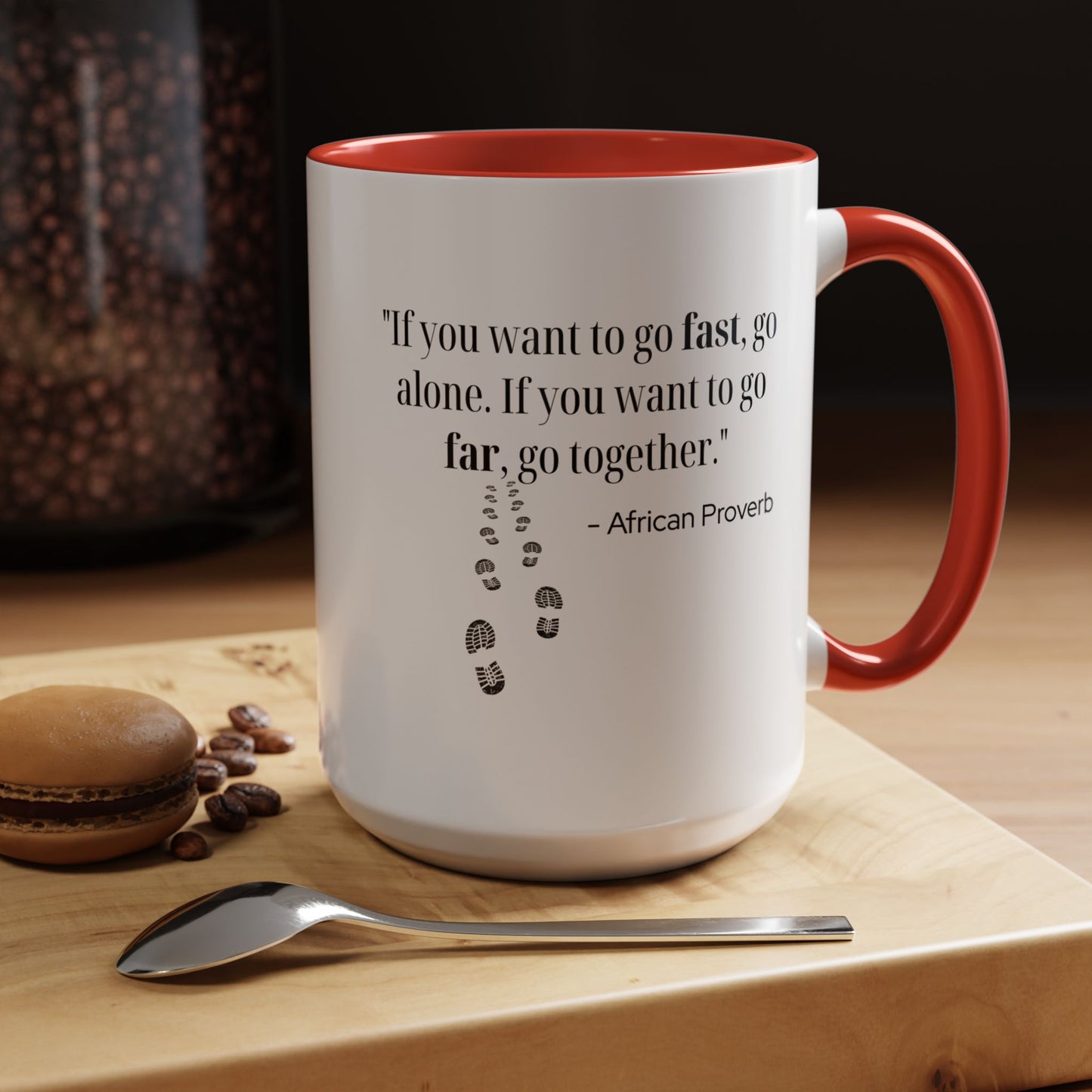 African Proverb Mug