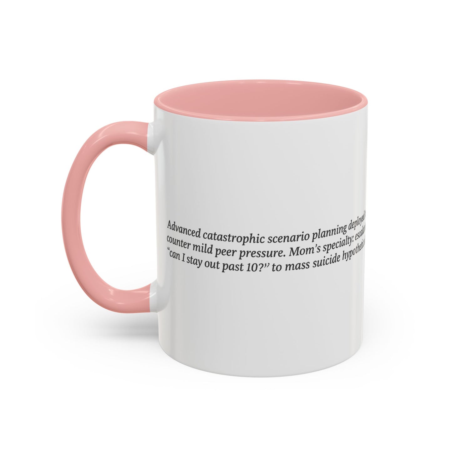 If Everyone Jumped Off a Bridge - Mom's Risk Assessment Coffee Mug