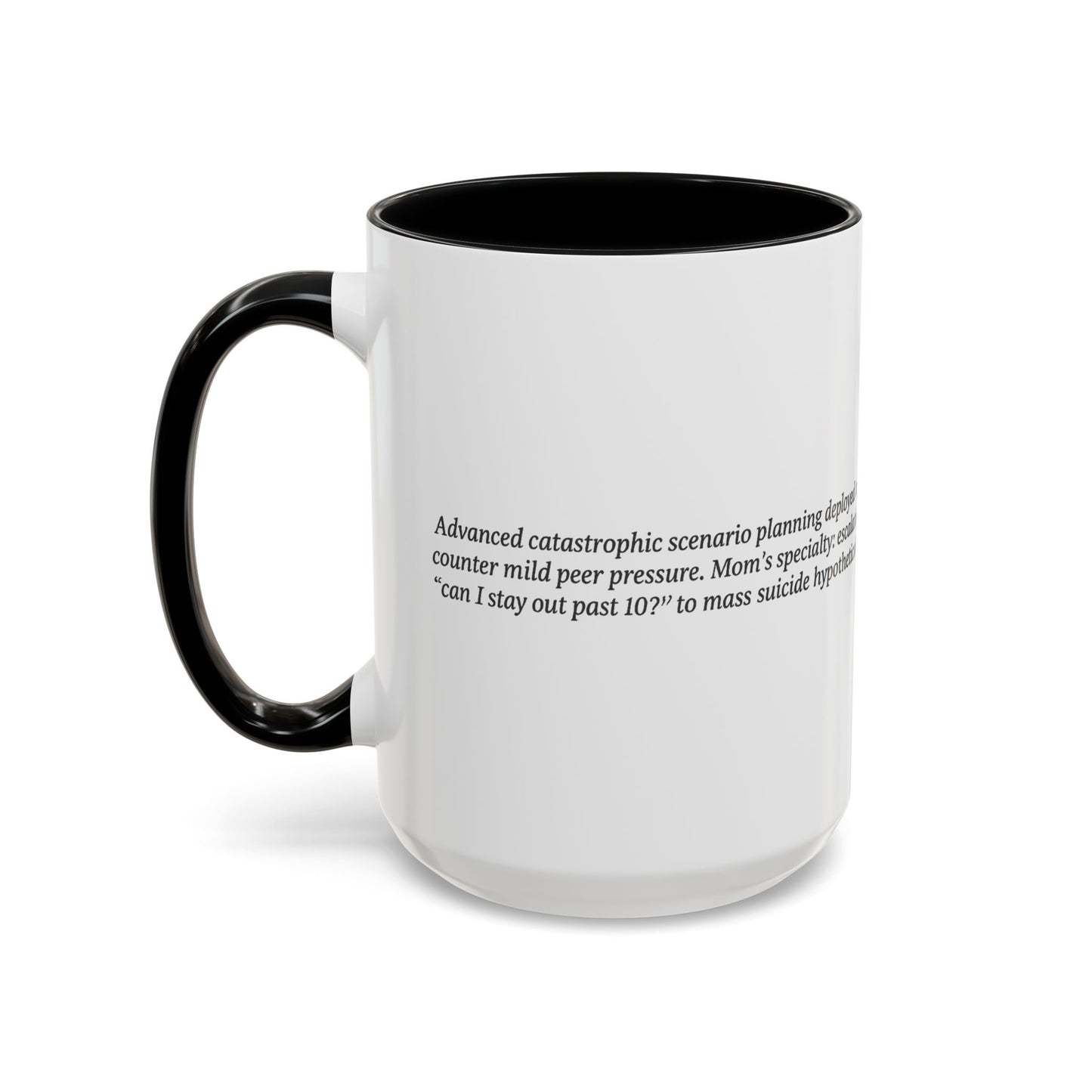 If Everyone Jumped Off a Bridge - Mom's Risk Assessment Coffee Mug