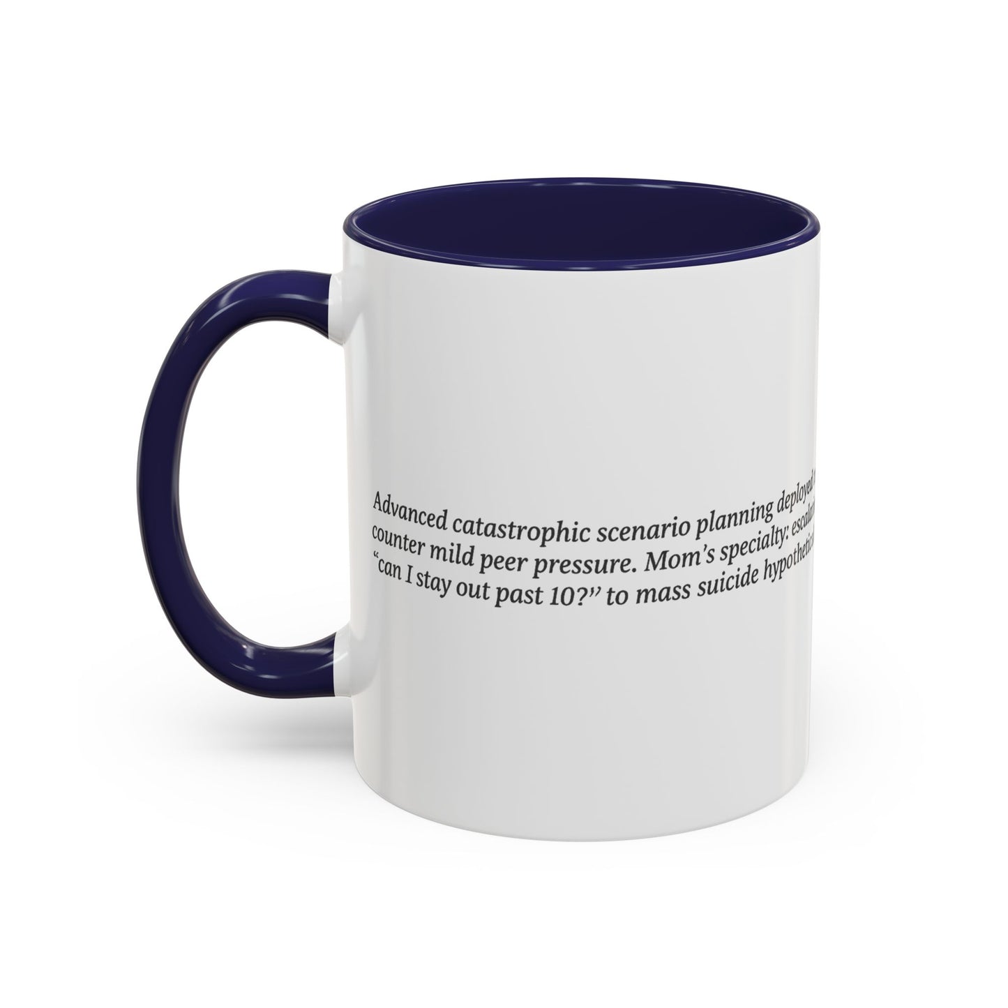 If Everyone Jumped Off a Bridge - Mom's Risk Assessment Coffee Mug