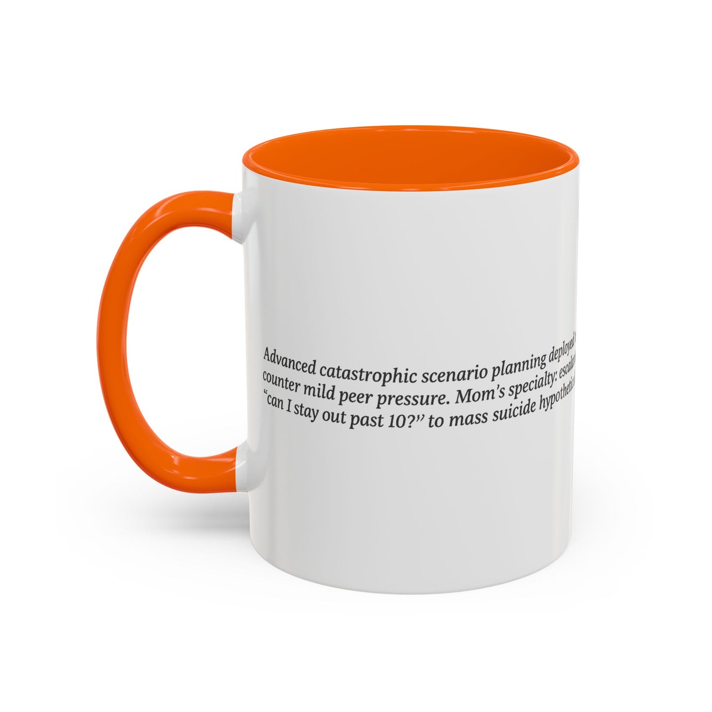 If Everyone Jumped Off a Bridge - Mom's Risk Assessment Coffee Mug