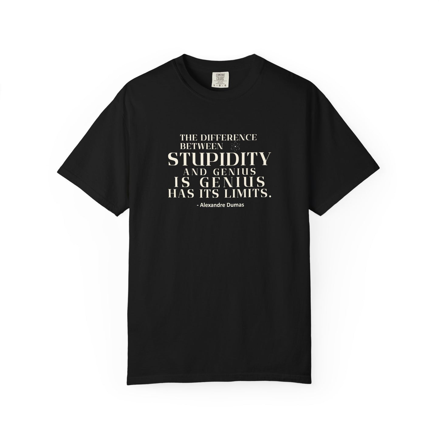 T-Shirt with Alexandre Dumas Quote