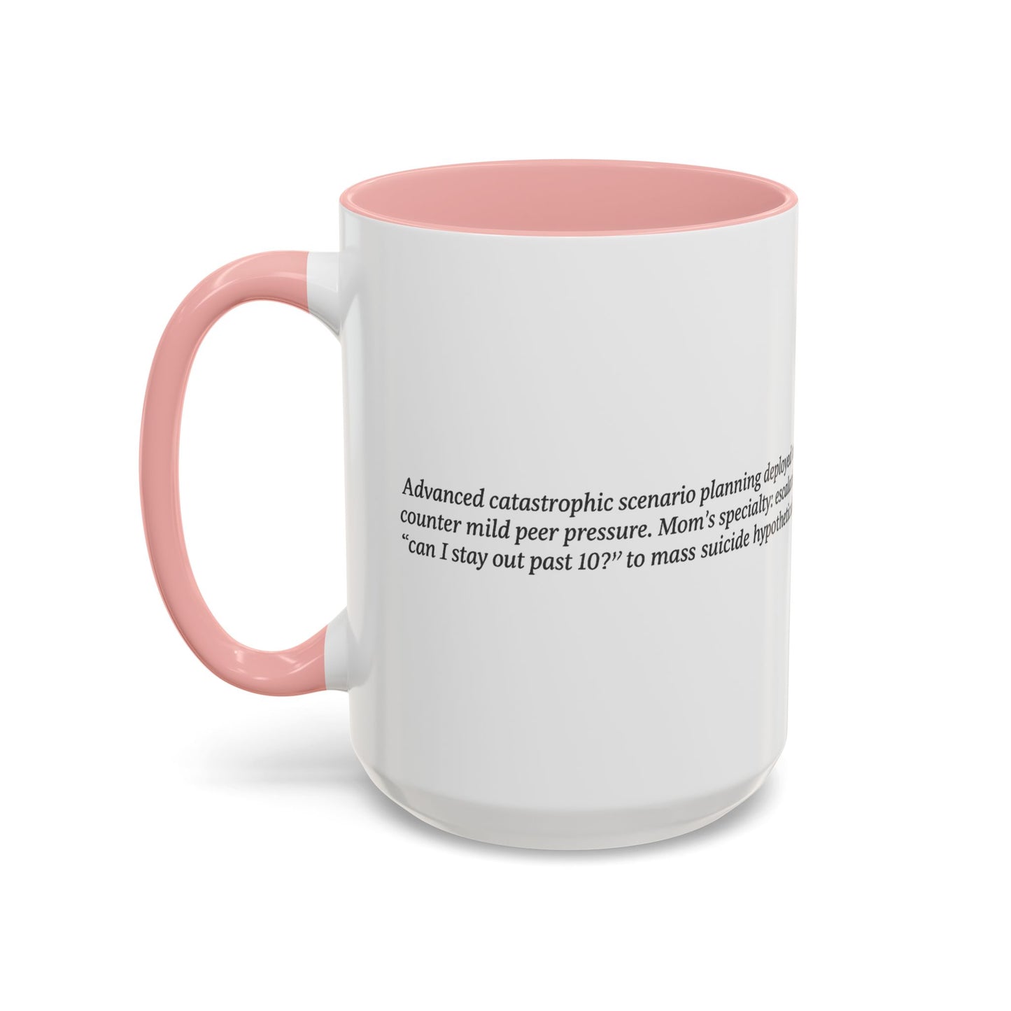If Everyone Jumped Off a Bridge - Mom's Risk Assessment Coffee Mug