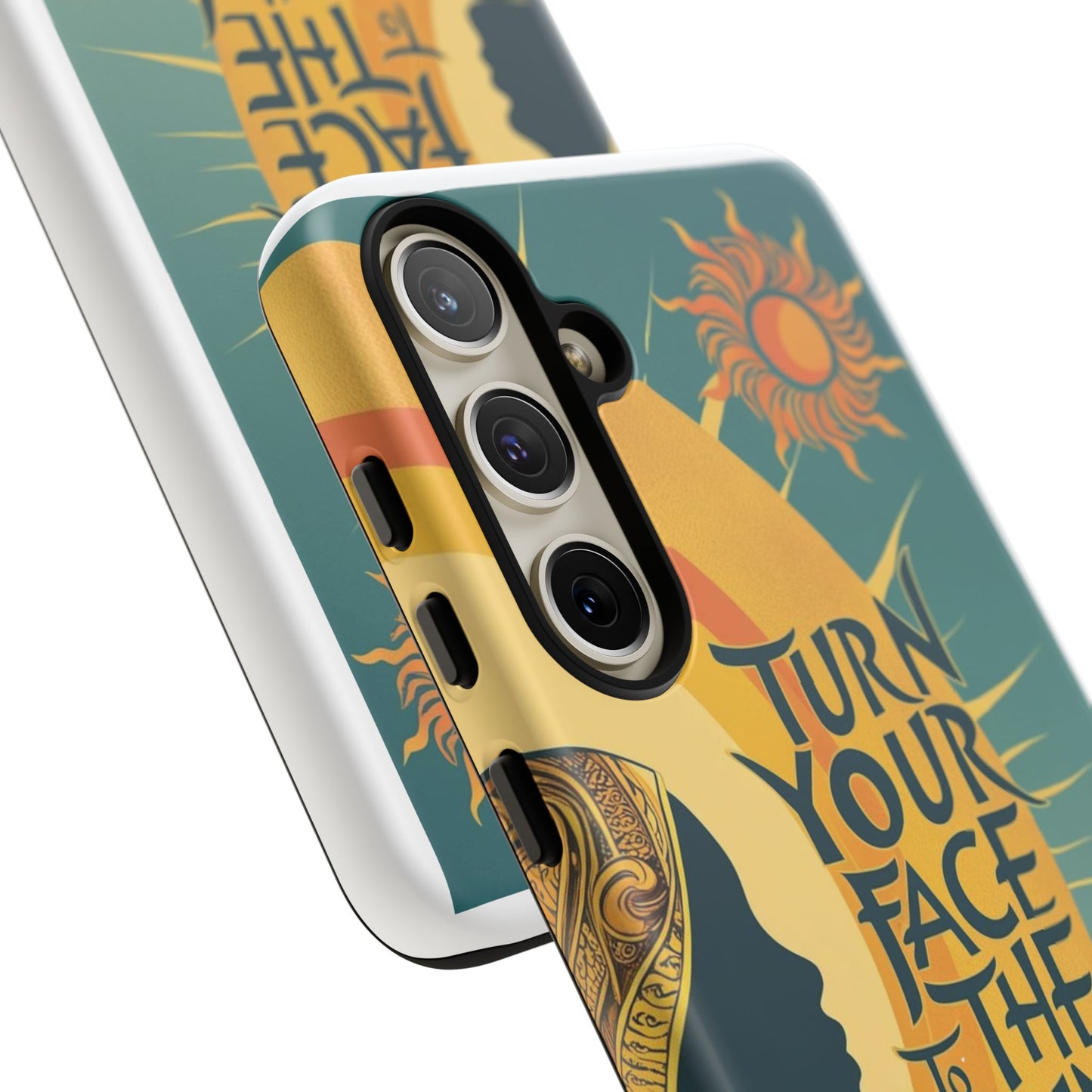 "Turn Your Face to the Sun" Ancient Polynesian Wisdom Phone Case - Island Philosophy for Daily Inspiration