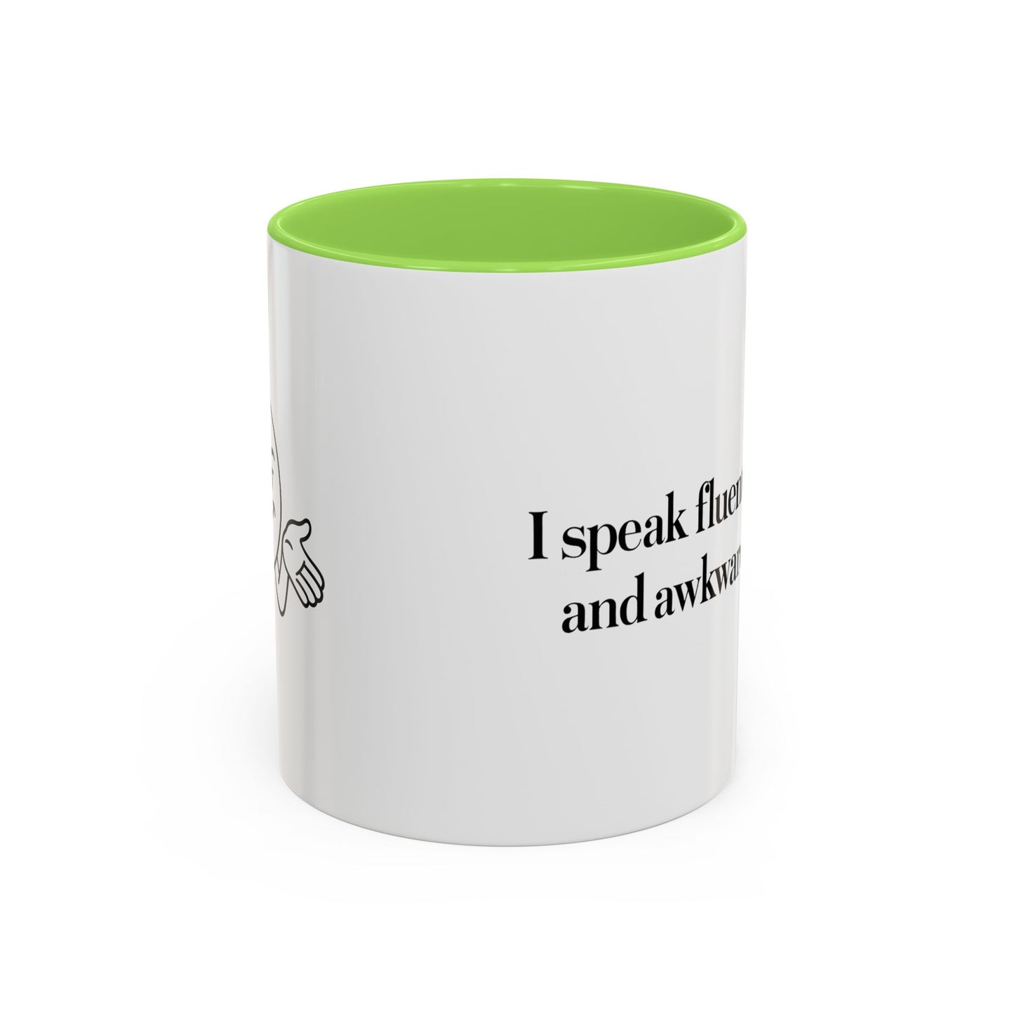 "I Speak Fluent Sarcasm and Awkward Silence" Mug - Modern Mastery of Alternative Communication