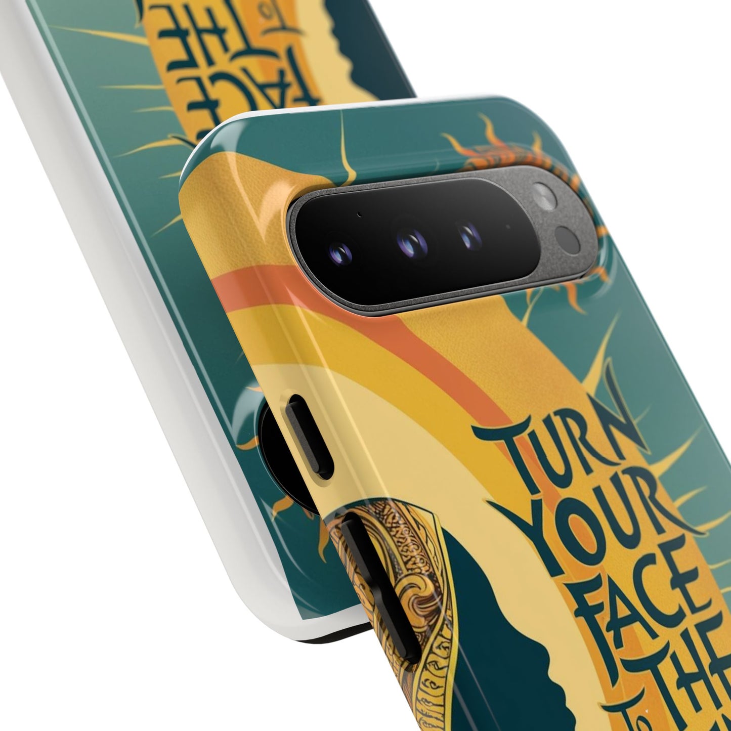 "Turn Your Face to the Sun" Ancient Polynesian Wisdom Phone Case - Island Philosophy for Daily Inspiration