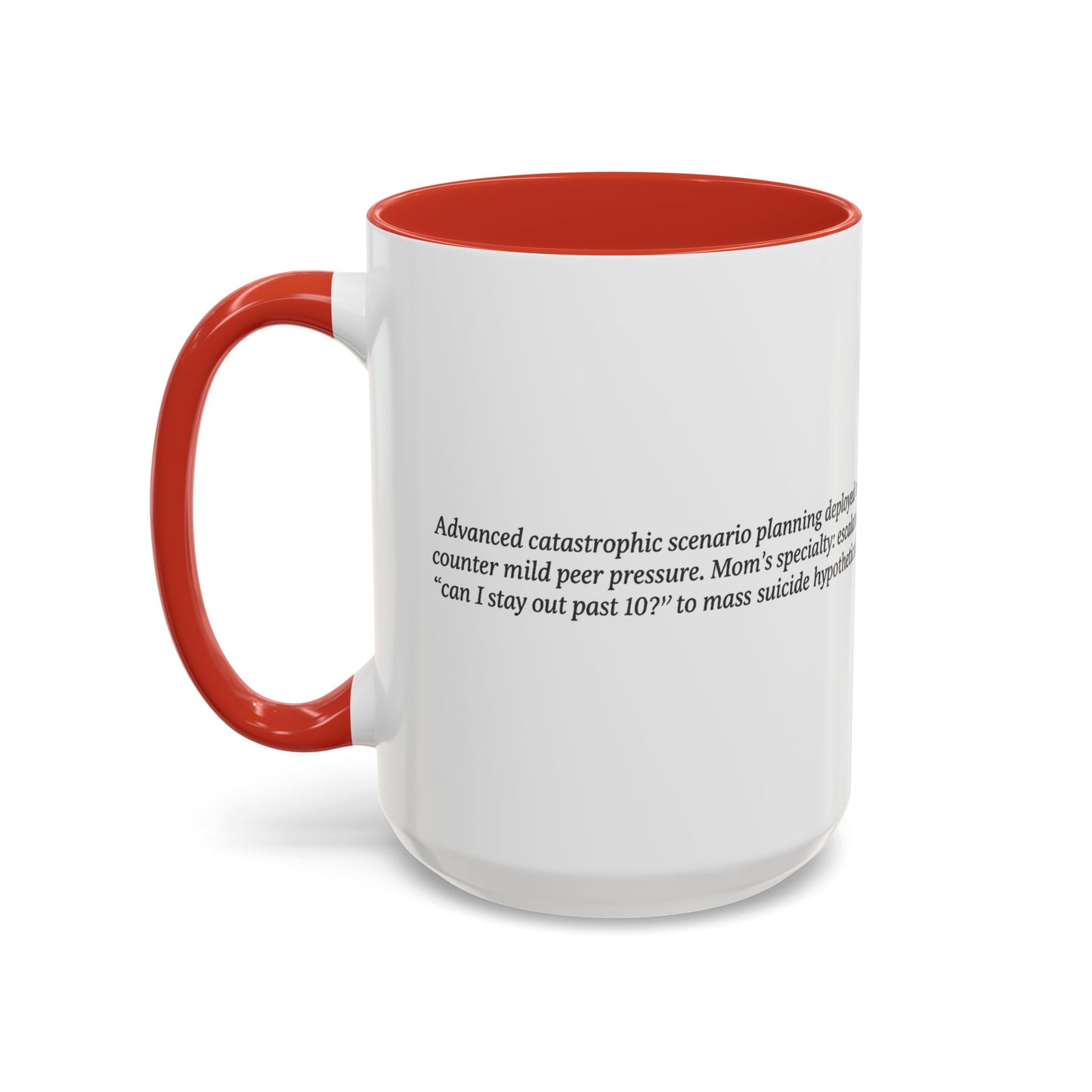 If Everyone Jumped Off a Bridge - Mom's Risk Assessment Coffee Mug