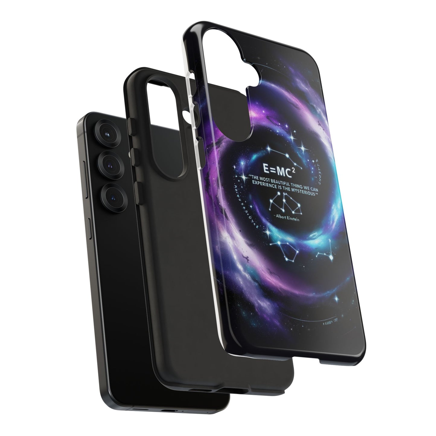"The Most Beautiful Thing We Can Experience Is the Mysterious" Einstein Phone Case - Scientific Wonder Meets Portable Inspiration