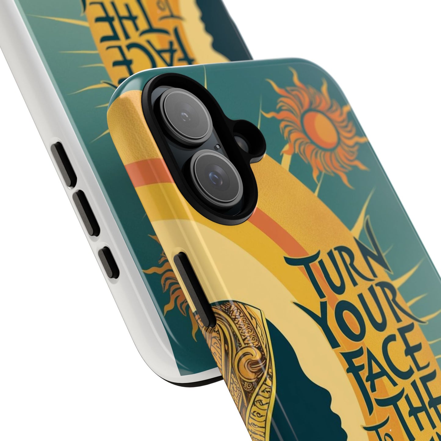 "Turn Your Face to the Sun" Ancient Polynesian Wisdom Phone Case - Island Philosophy for Daily Inspiration