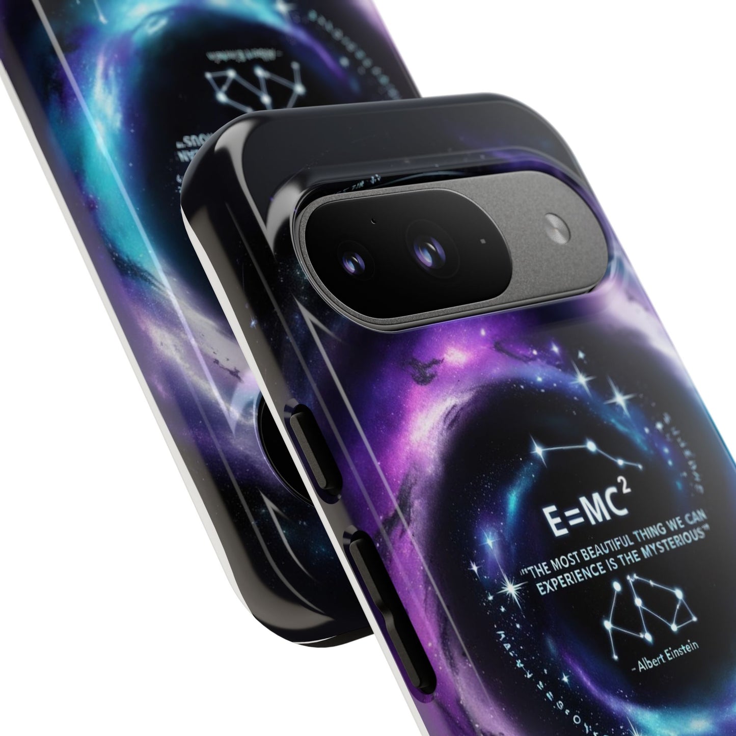"The Most Beautiful Thing We Can Experience Is the Mysterious" Einstein Phone Case - Scientific Wonder Meets Portable Inspiration