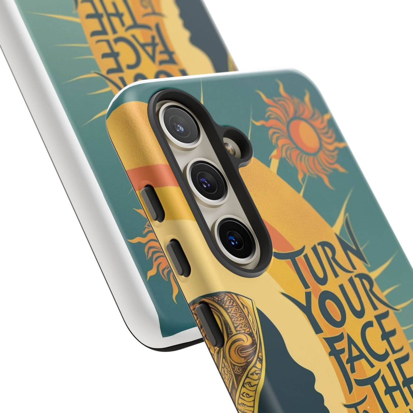 "Turn Your Face to the Sun" Ancient Polynesian Wisdom Phone Case - Island Philosophy for Daily Inspiration