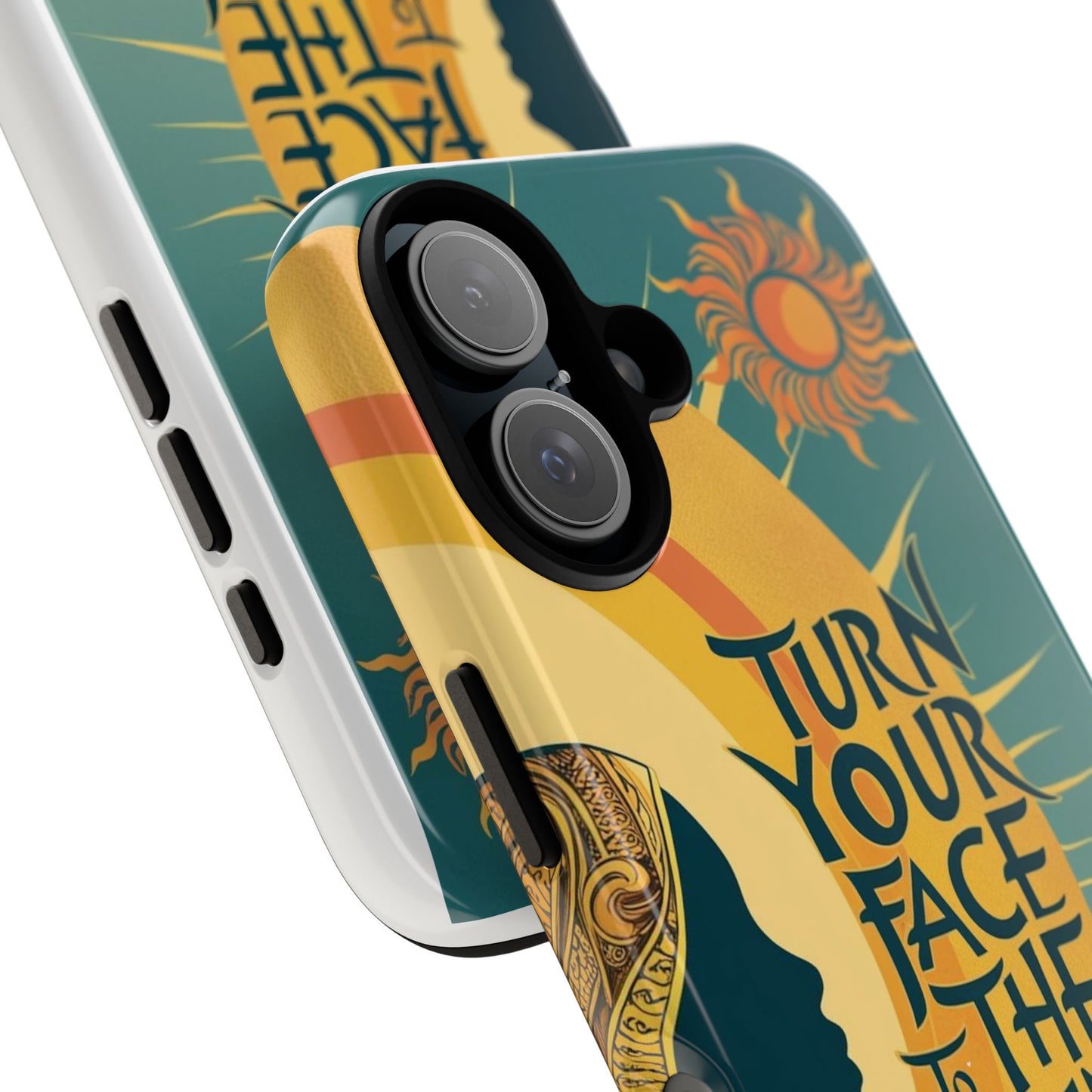"Turn Your Face to the Sun" Ancient Polynesian Wisdom Phone Case - Island Philosophy for Daily Inspiration