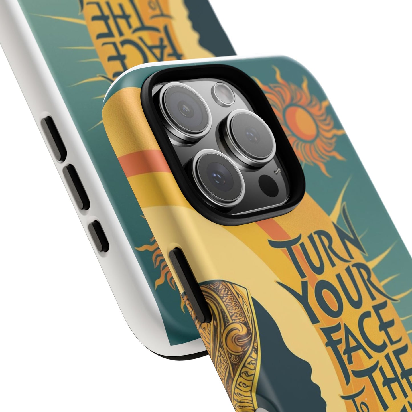 "Turn Your Face to the Sun" Ancient Polynesian Wisdom Phone Case - Island Philosophy for Daily Inspiration
