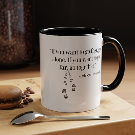 African Proverb Mug