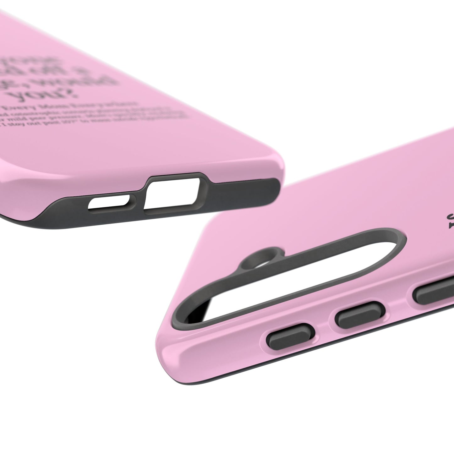 "If Everyone Jumped Off a Bridge, Would You?" Phone Case - Nuclear Peer Pressure Deterrent