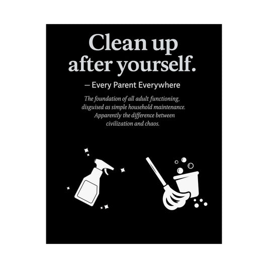 "Authentic Living Manifesto: Be Yourself" Matte Poster