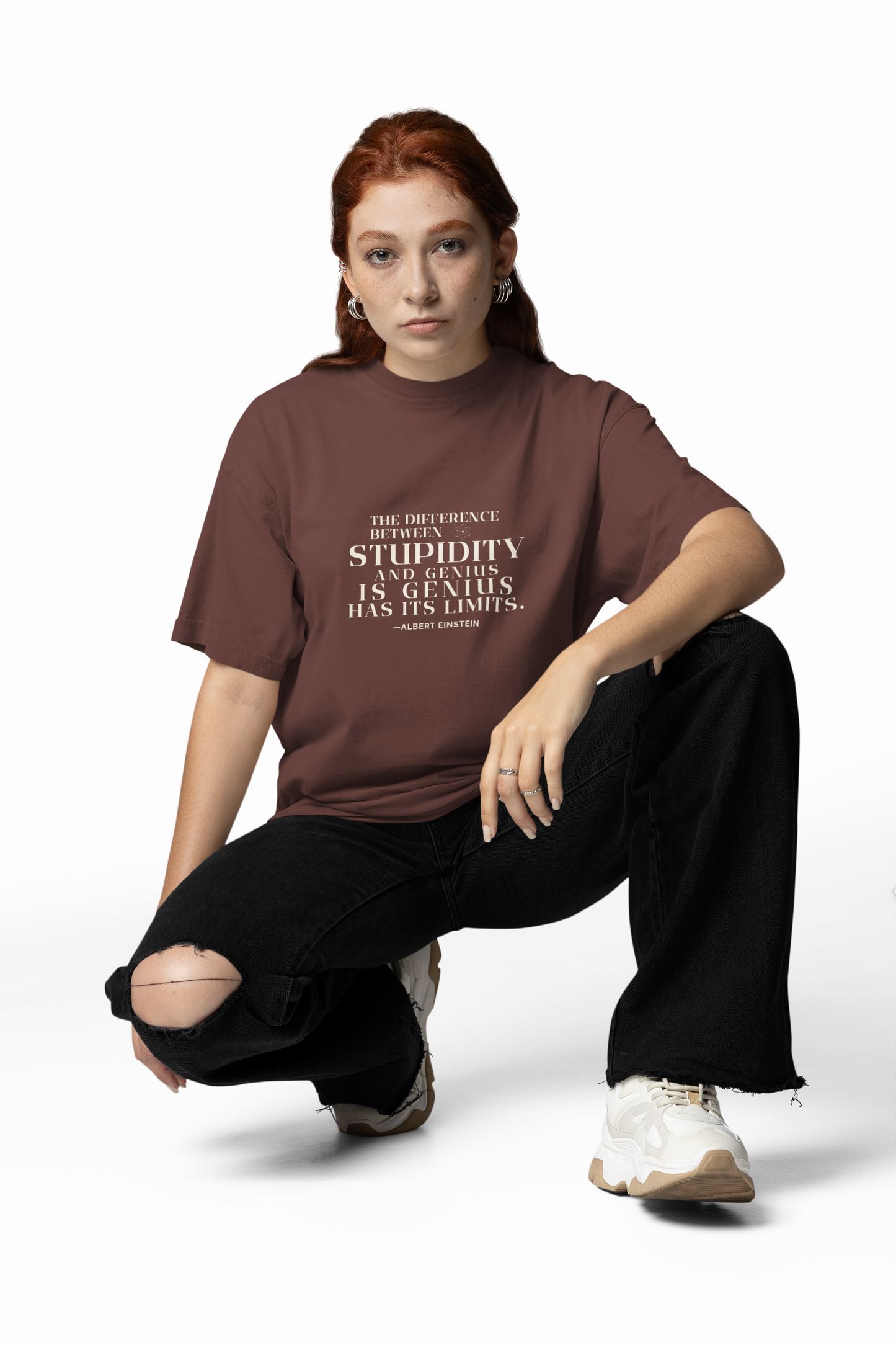 T-Shirt with Alexandre Dumas Quote