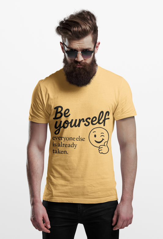 "Authentic Living Philosophy: Be Yourself" T-Shirt