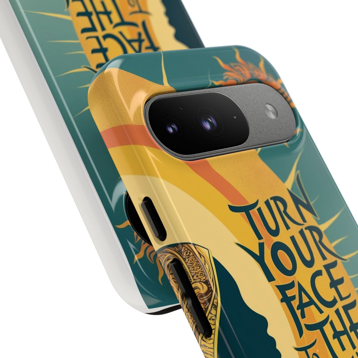 "Turn Your Face to the Sun" Ancient Polynesian Wisdom Phone Case - Island Philosophy for Daily Inspiration