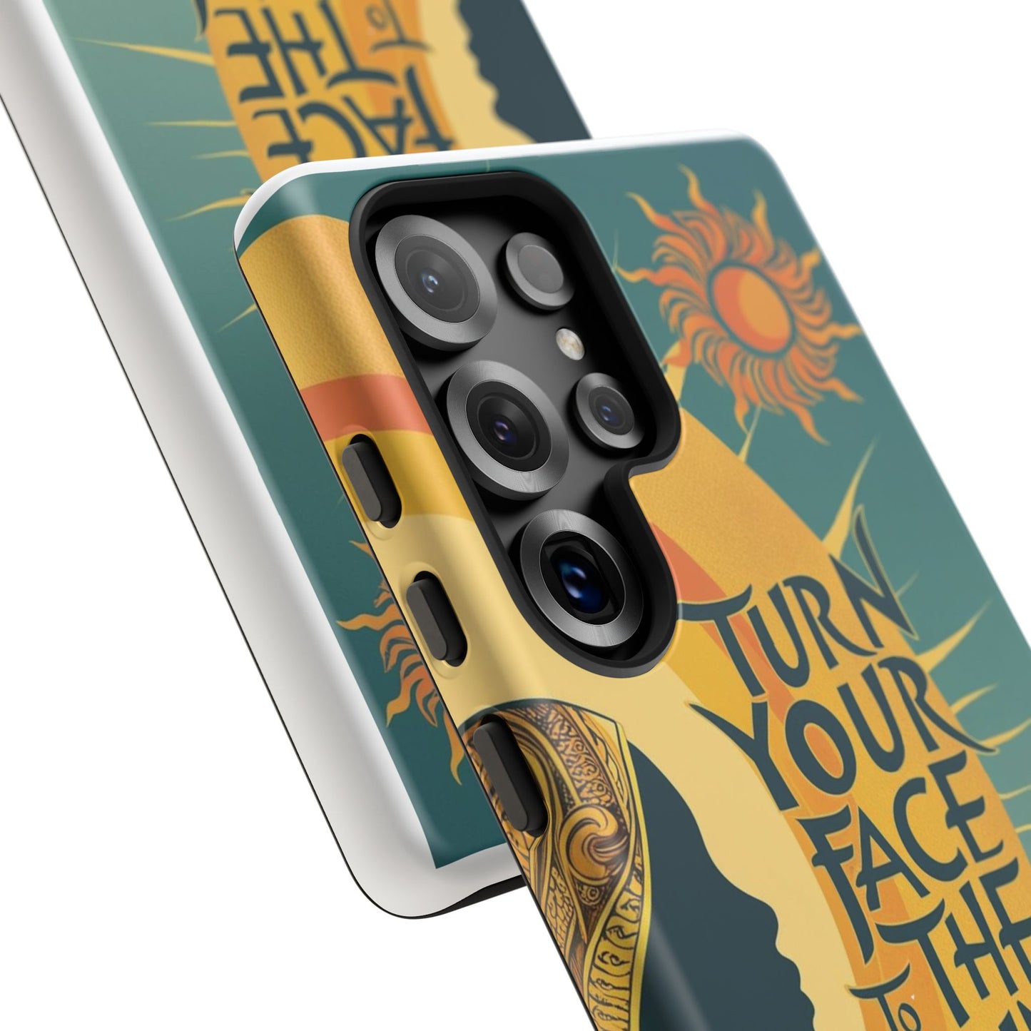"Turn Your Face to the Sun" Ancient Polynesian Wisdom Phone Case - Island Philosophy for Daily Inspiration