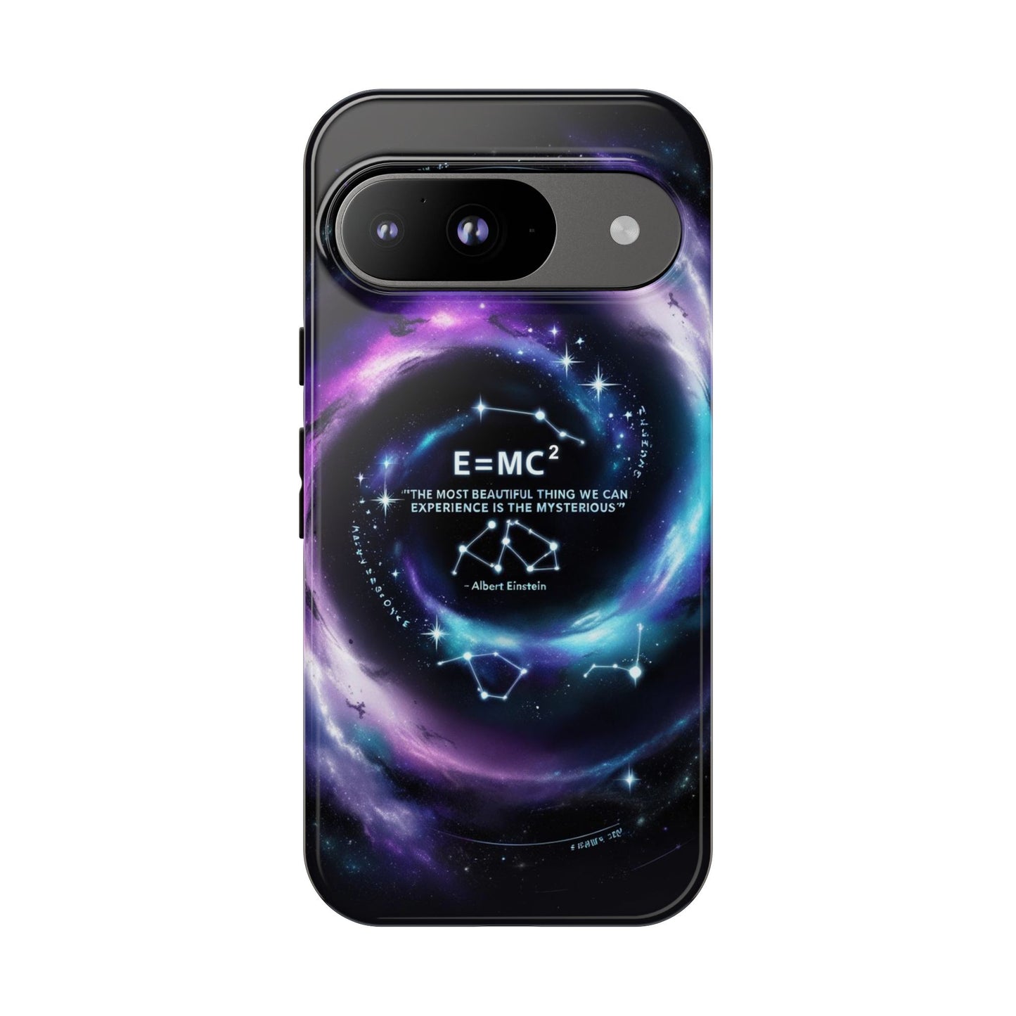 "The Most Beautiful Thing We Can Experience Is the Mysterious" Einstein Phone Case - Scientific Wonder Meets Portable Inspiration