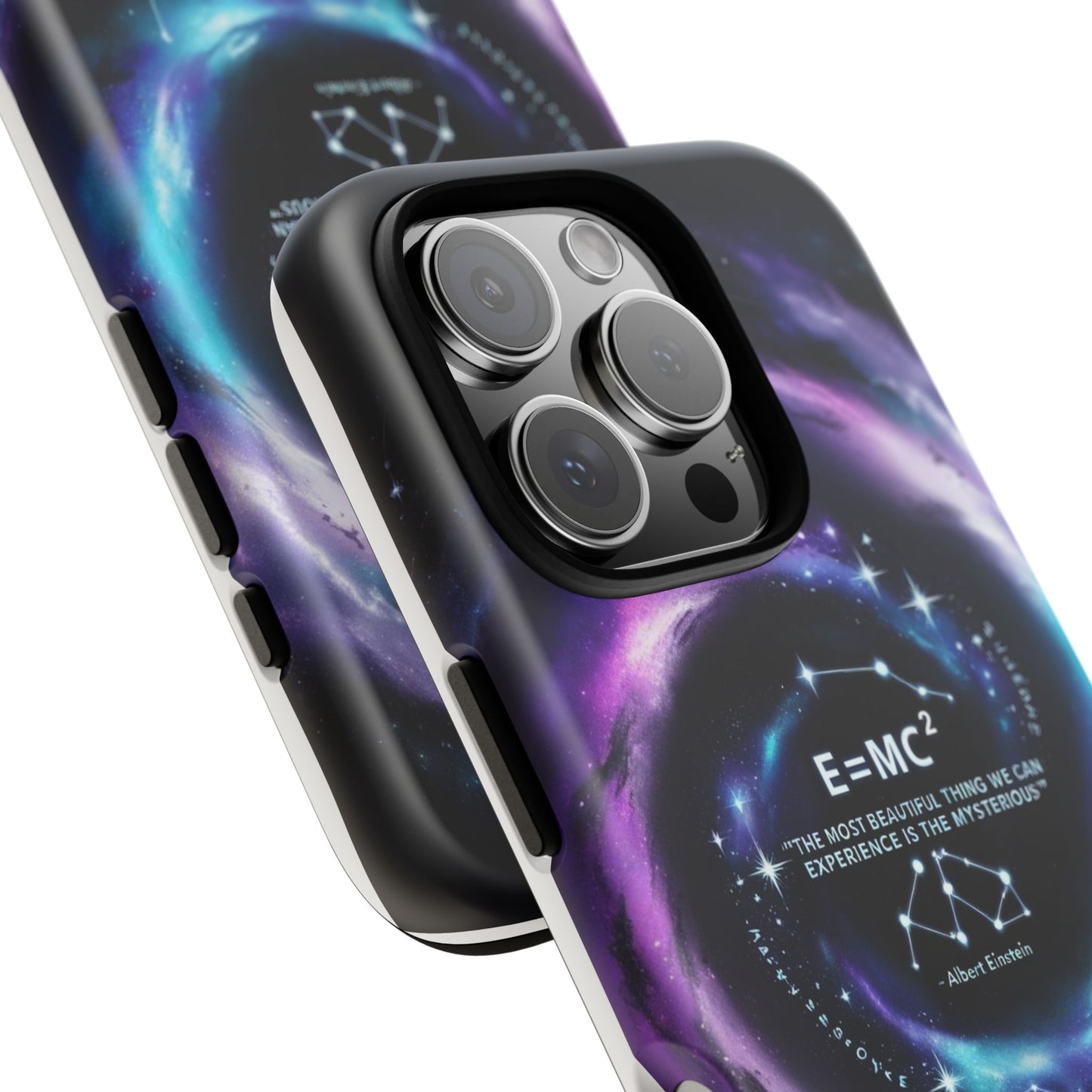 "The Most Beautiful Thing We Can Experience Is the Mysterious" Einstein Phone Case - Scientific Wonder Meets Portable Inspiration