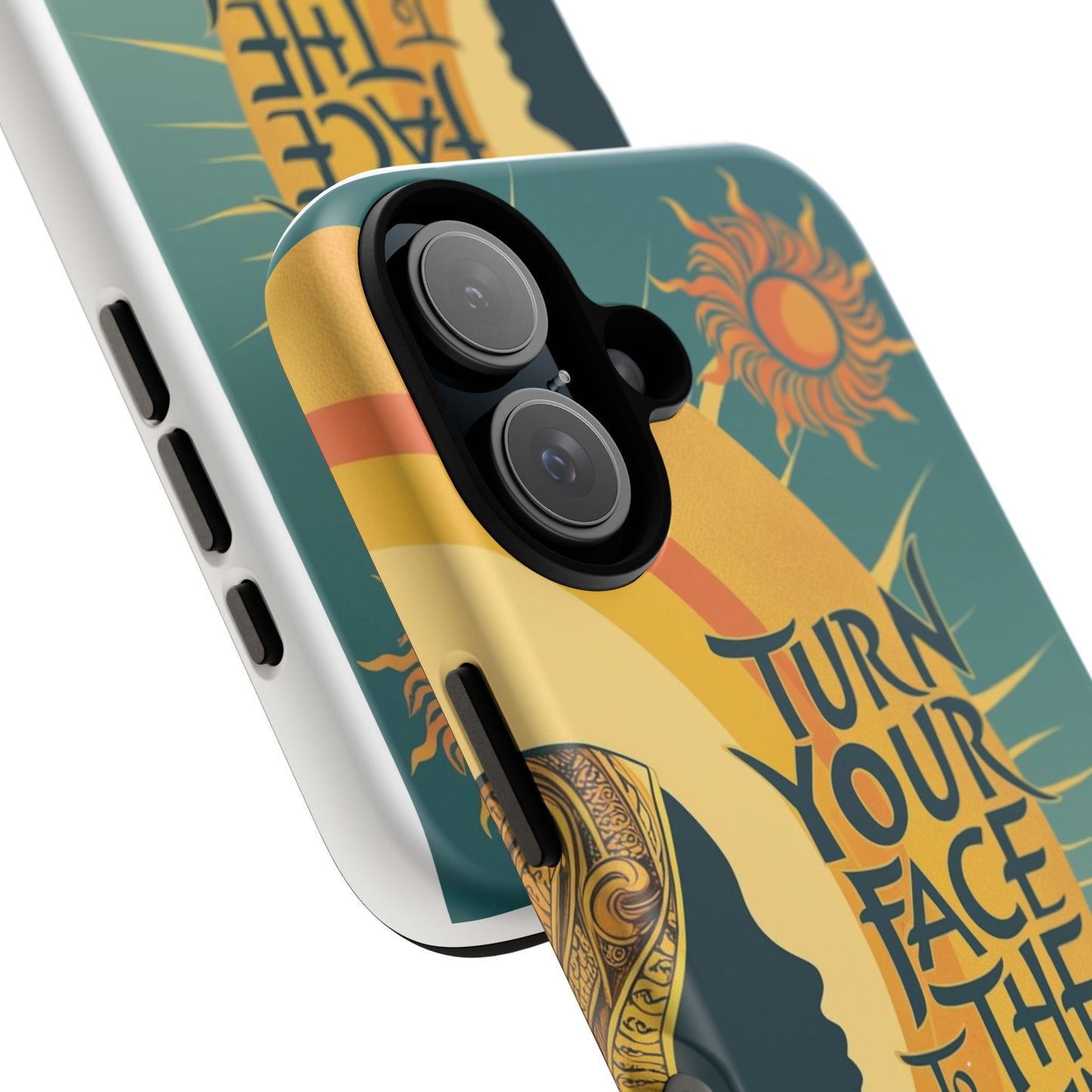 "Turn Your Face to the Sun" Ancient Polynesian Wisdom Phone Case - Island Philosophy for Daily Inspiration