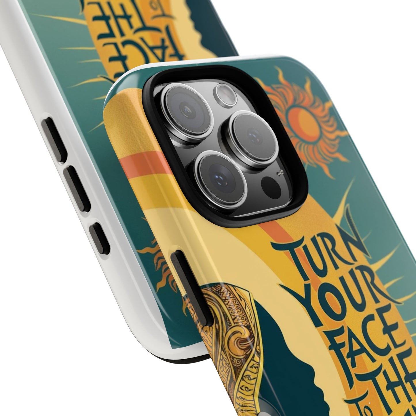 "Turn Your Face to the Sun" Ancient Polynesian Wisdom Phone Case - Island Philosophy for Daily Inspiration