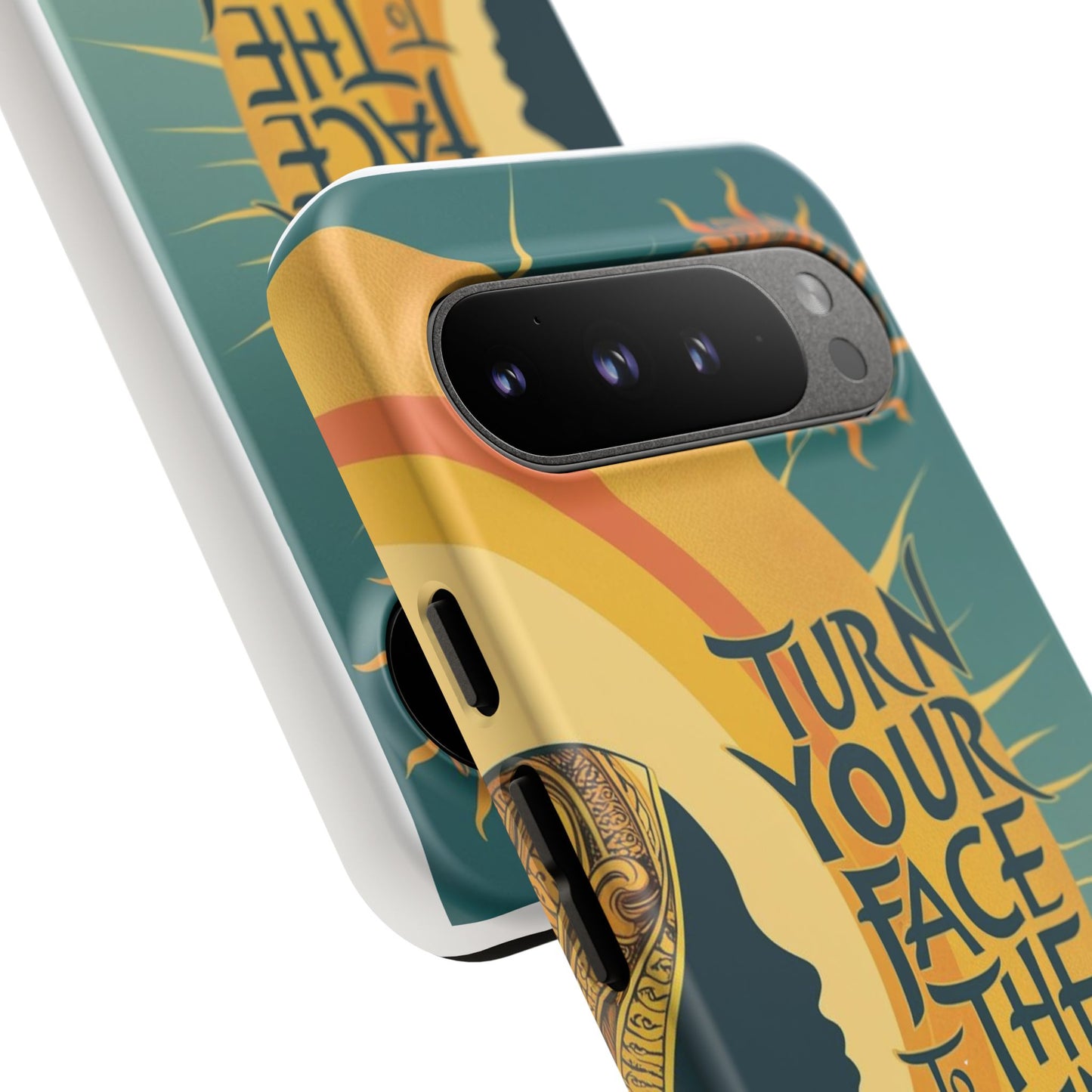 "Turn Your Face to the Sun" Ancient Polynesian Wisdom Phone Case - Island Philosophy for Daily Inspiration