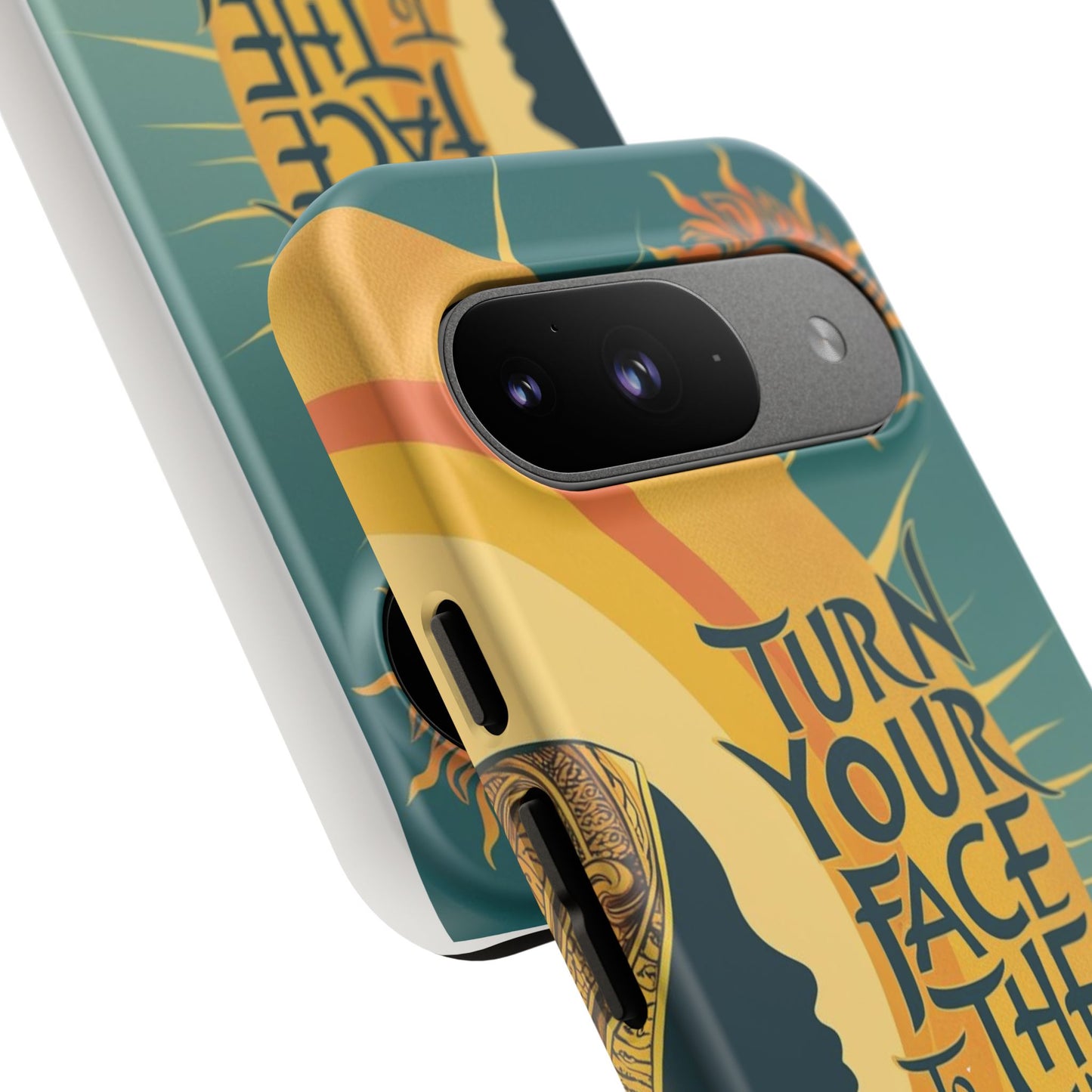 "Turn Your Face to the Sun" Ancient Polynesian Wisdom Phone Case - Island Philosophy for Daily Inspiration