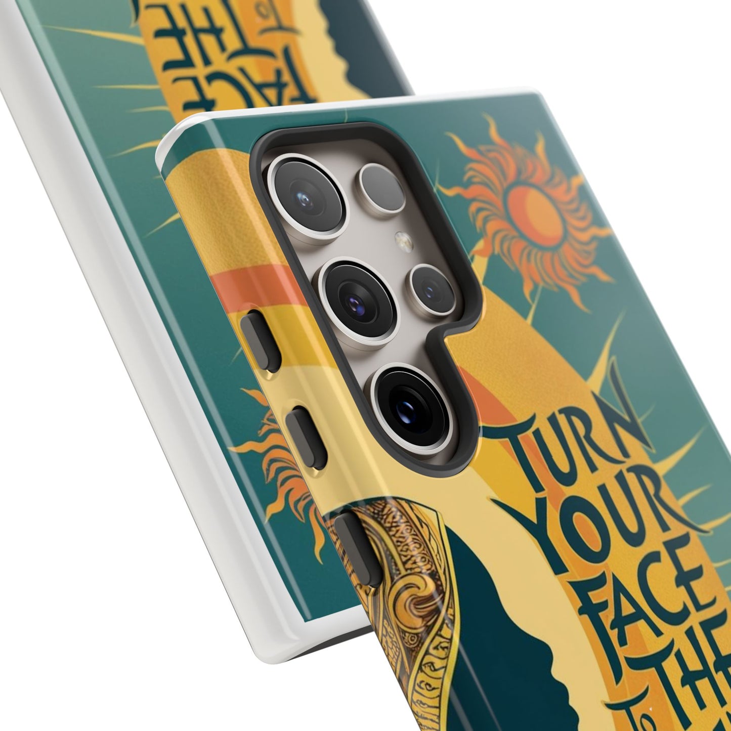 "Turn Your Face to the Sun" Ancient Polynesian Wisdom Phone Case - Island Philosophy for Daily Inspiration