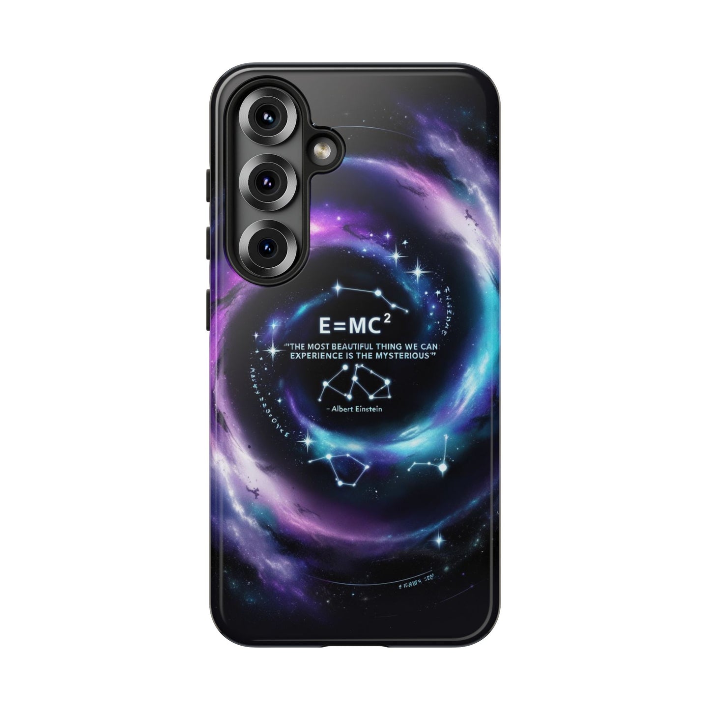 "The Most Beautiful Thing We Can Experience Is the Mysterious" Einstein Phone Case - Scientific Wonder Meets Portable Inspiration