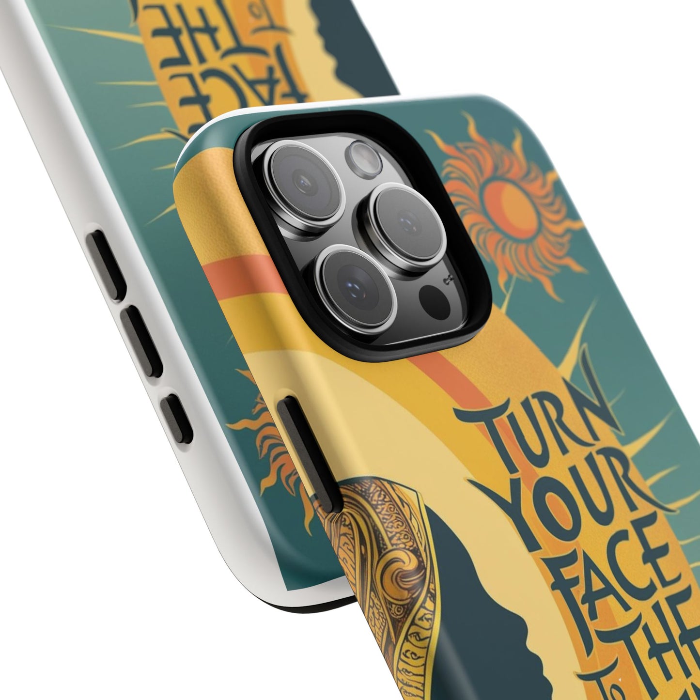 "Turn Your Face to the Sun" Ancient Polynesian Wisdom Phone Case - Island Philosophy for Daily Inspiration